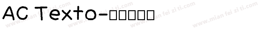 AC Texto字体转换
